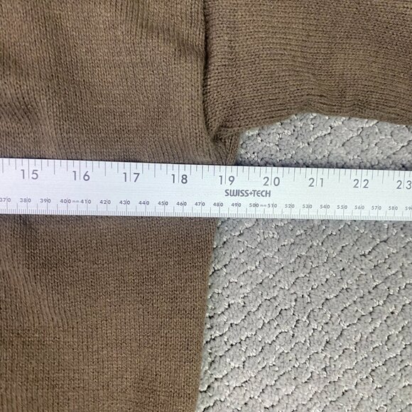 Vintage DSCP Garrison Collection Sweater Men's Large 42-44 Brown Military OD - Picture 6 of 9